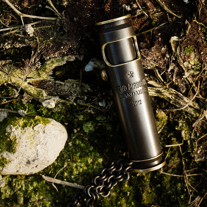 WEDO military gift brass shell lighter with service engraving and brass shell body