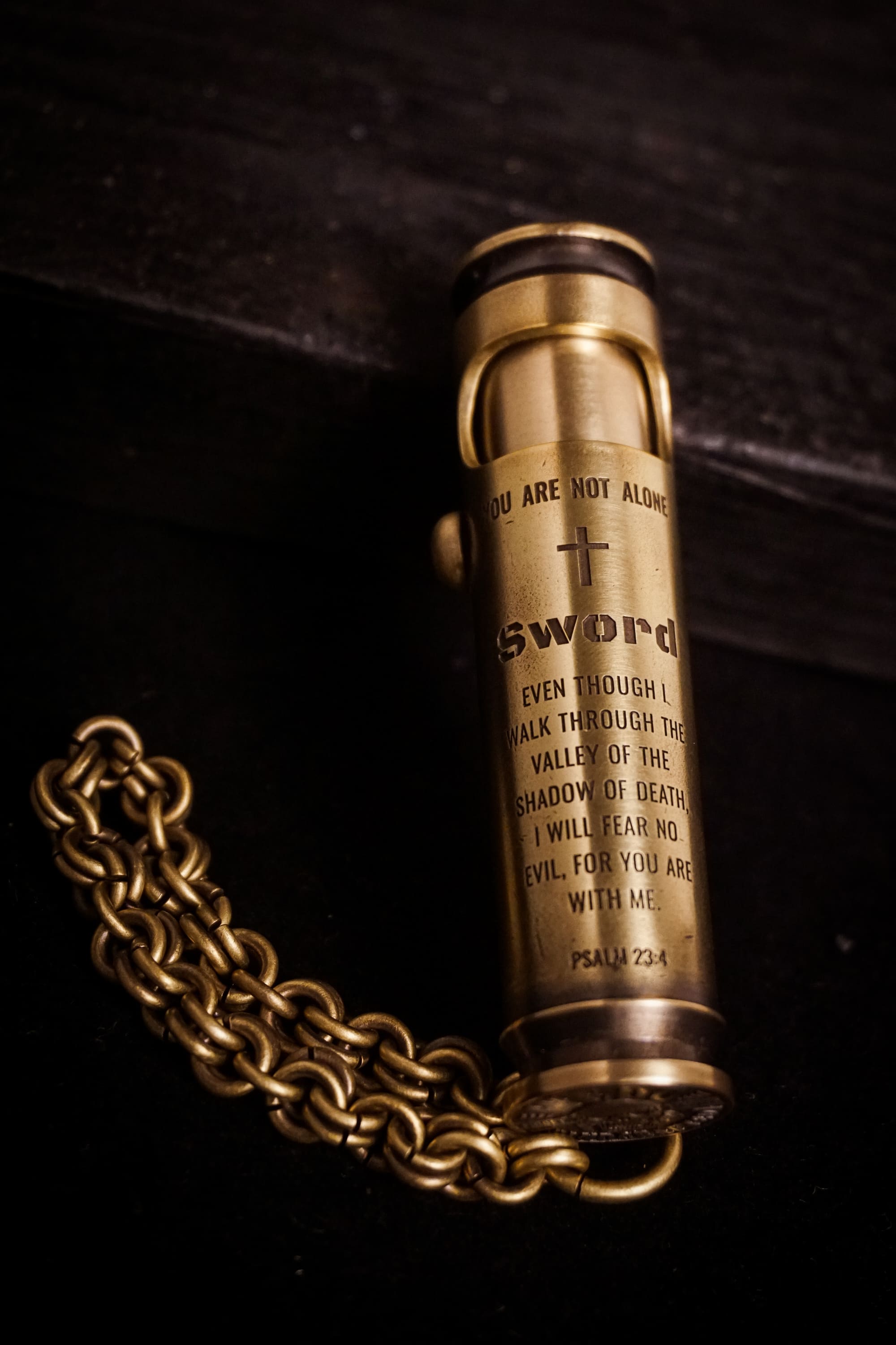 Medium Classic Scripture & Name