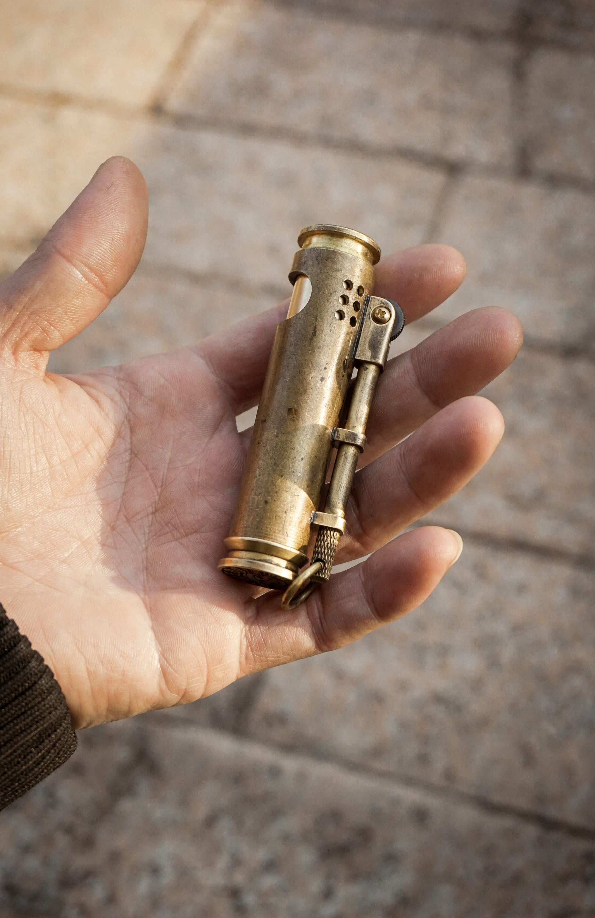Fancy Lighter is shown in hand