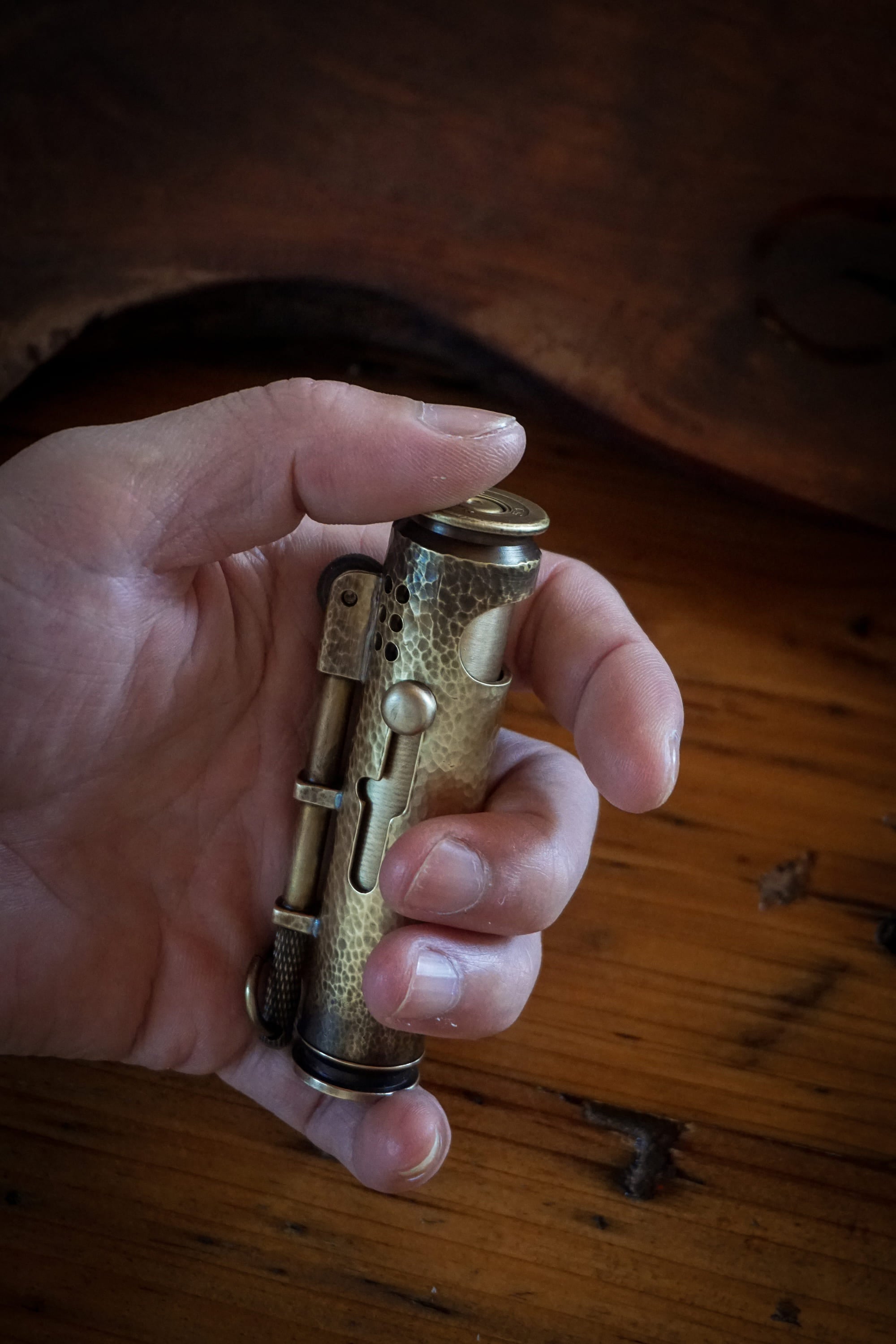 Hold the Luxury lighter