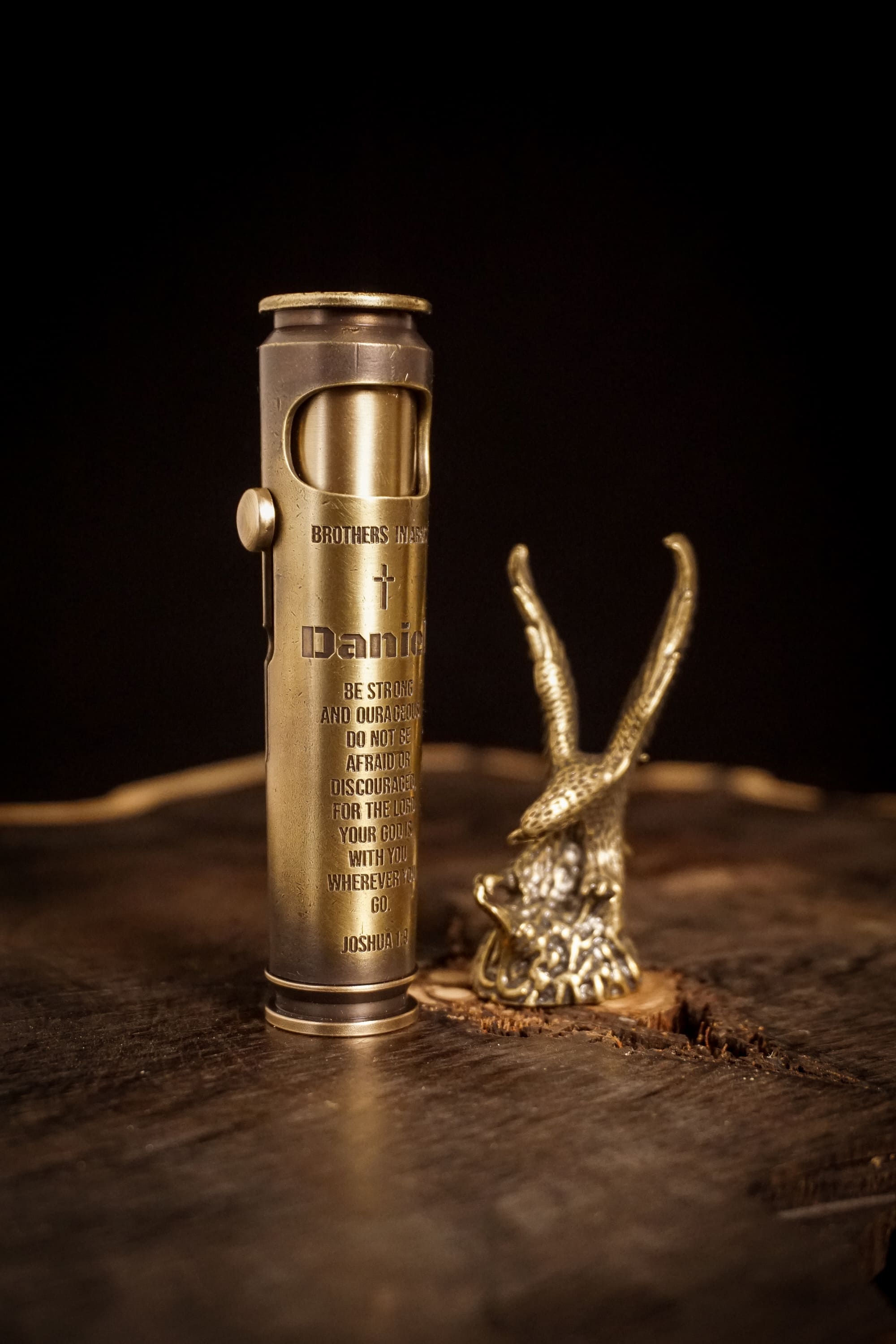 Large Classic Scripture Engraved