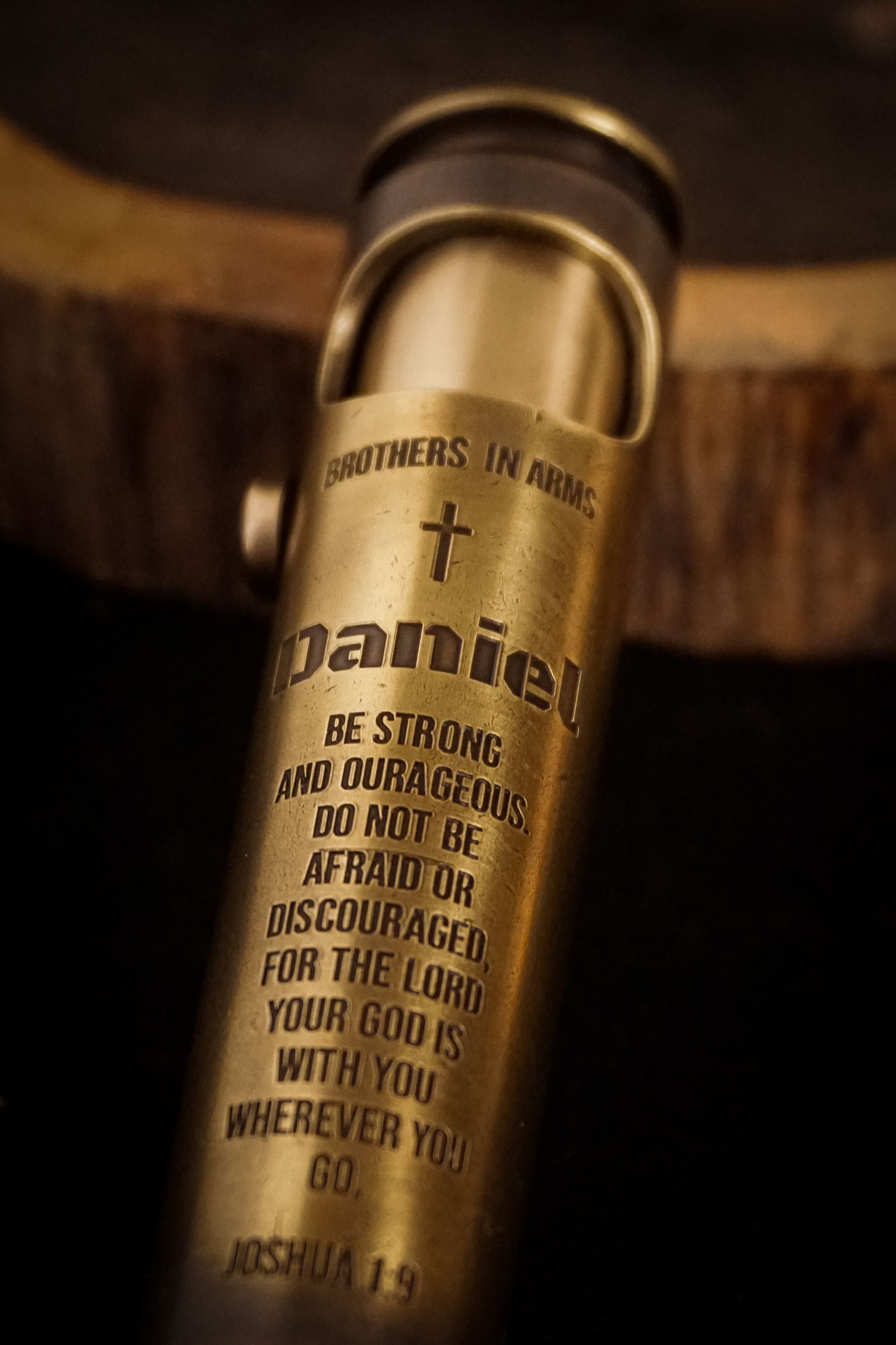 Large Classic Scripture Engraved