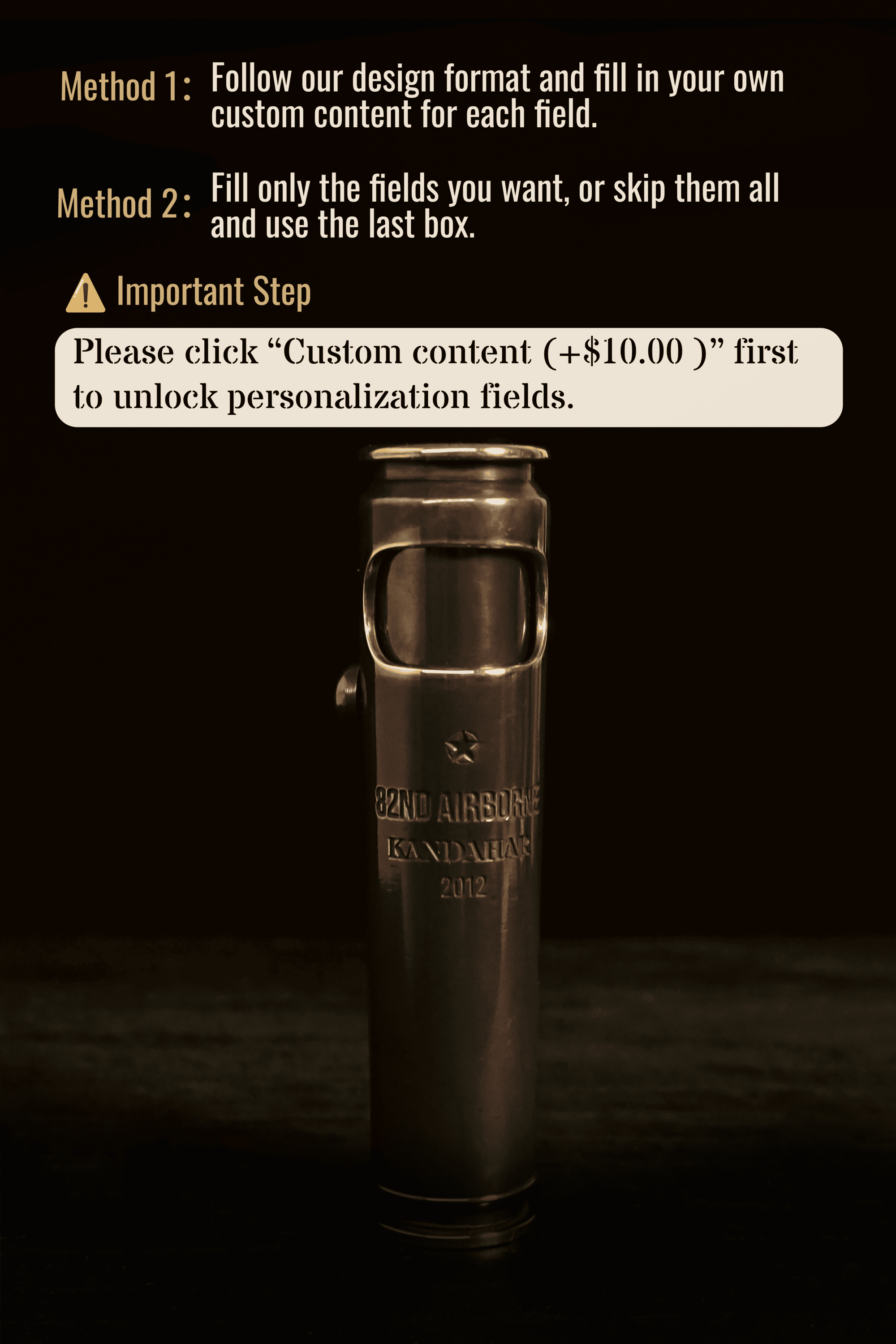 Large Military Commemorative Edition