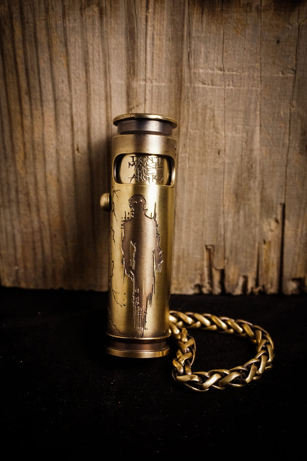 Unique gifts for men with dark monster carving