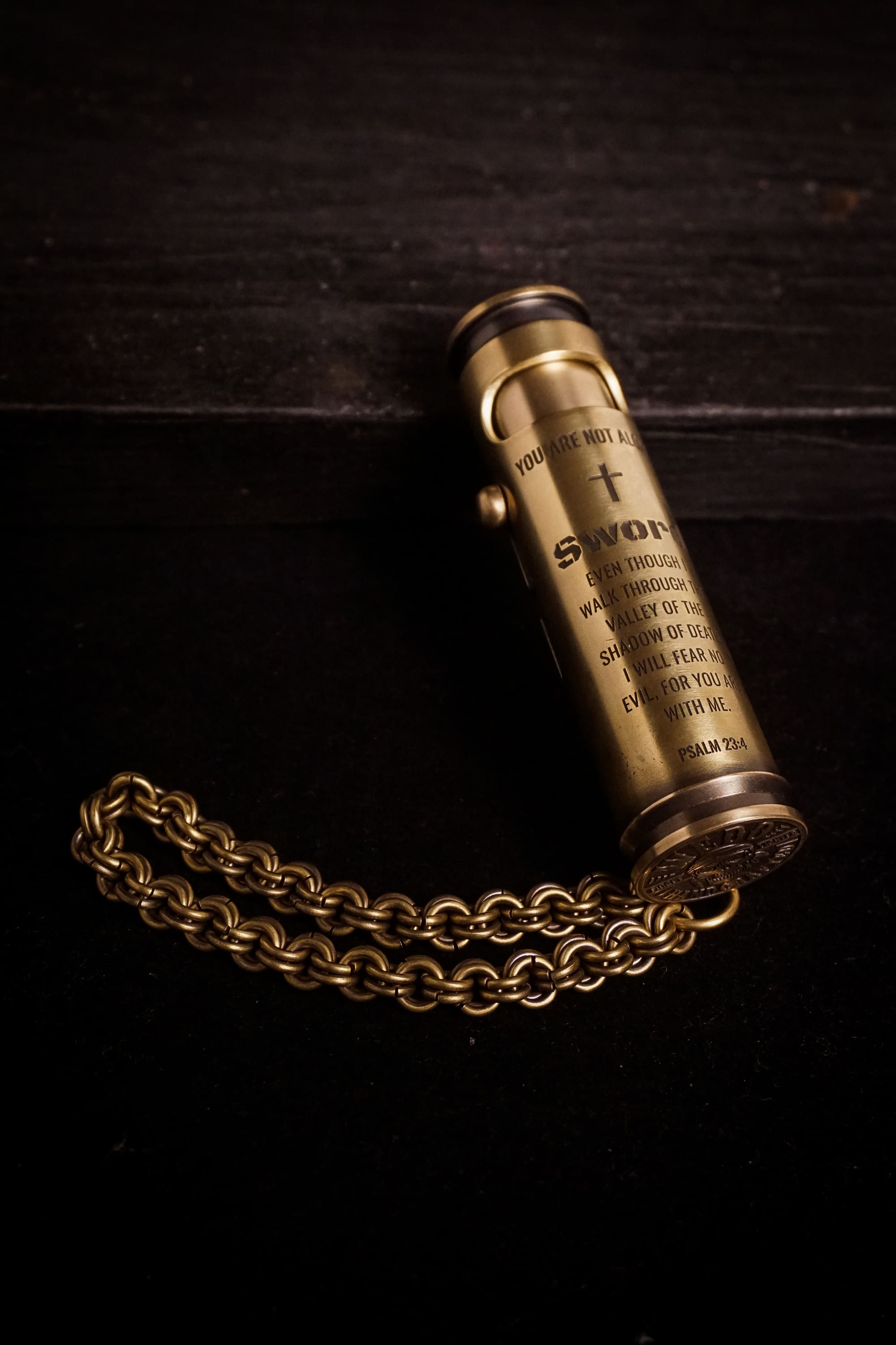 Collector Size Classic Scripture & Name