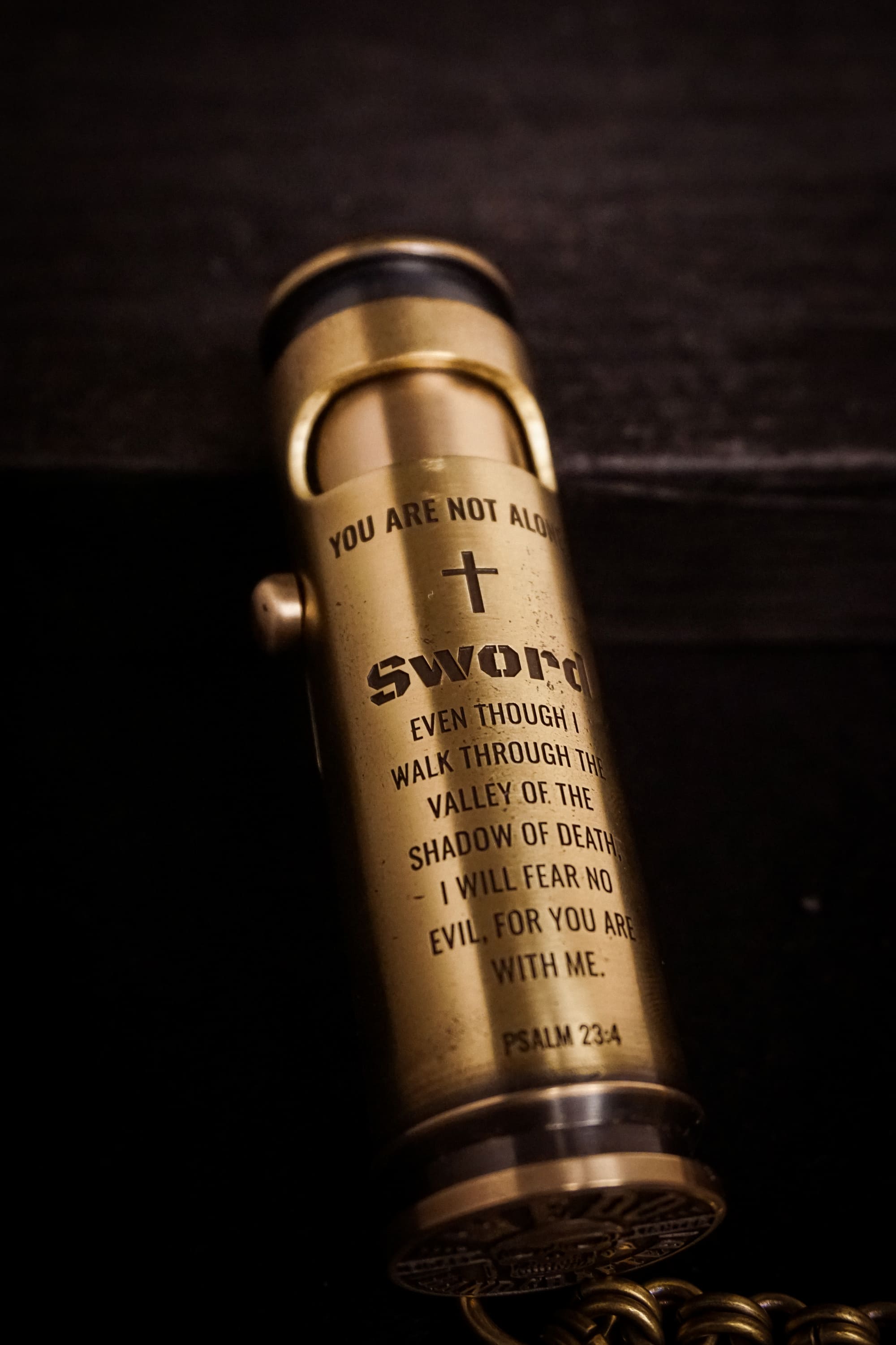 Collector Size Classic Scripture & Name