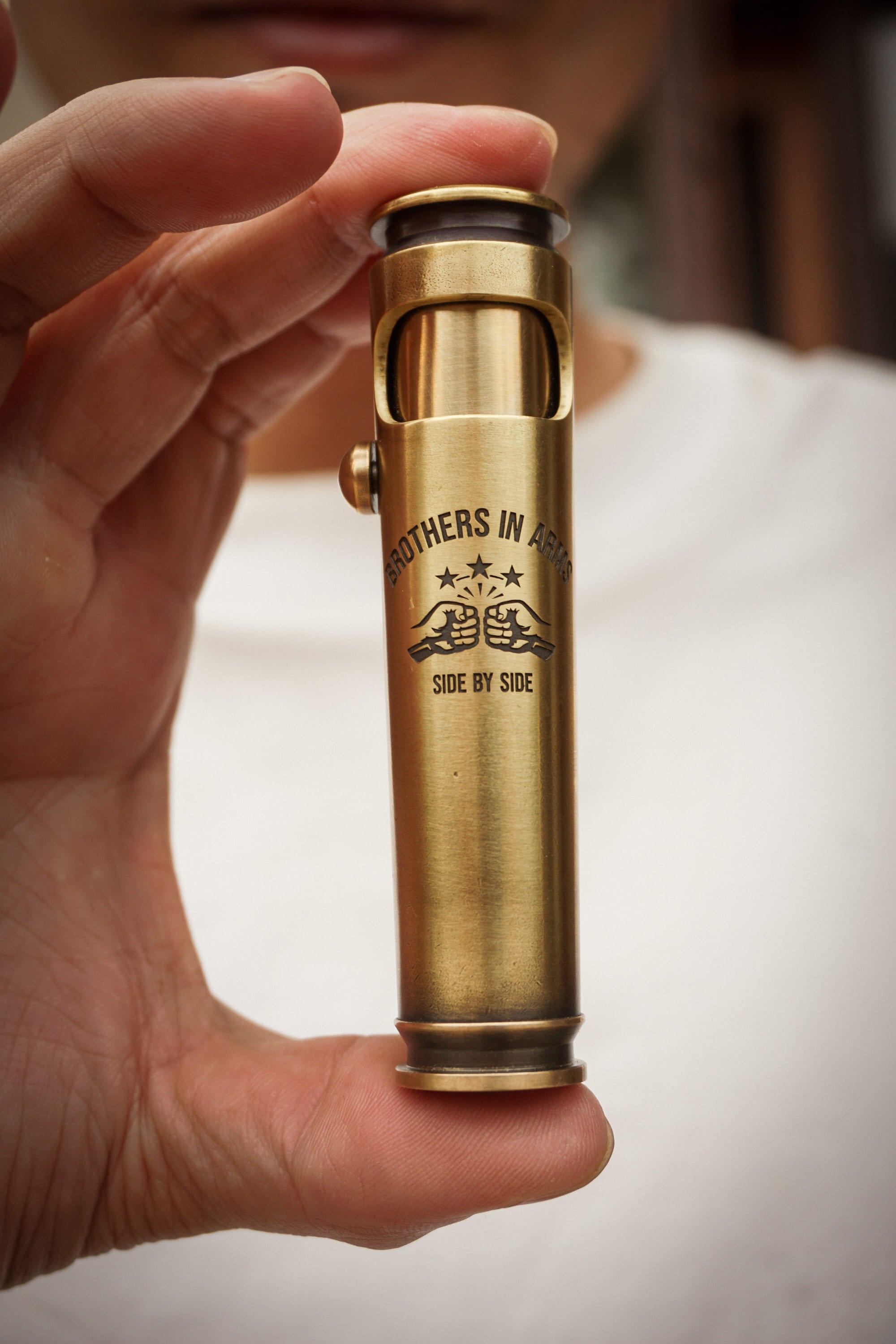 Brothers in Arms lighter front view