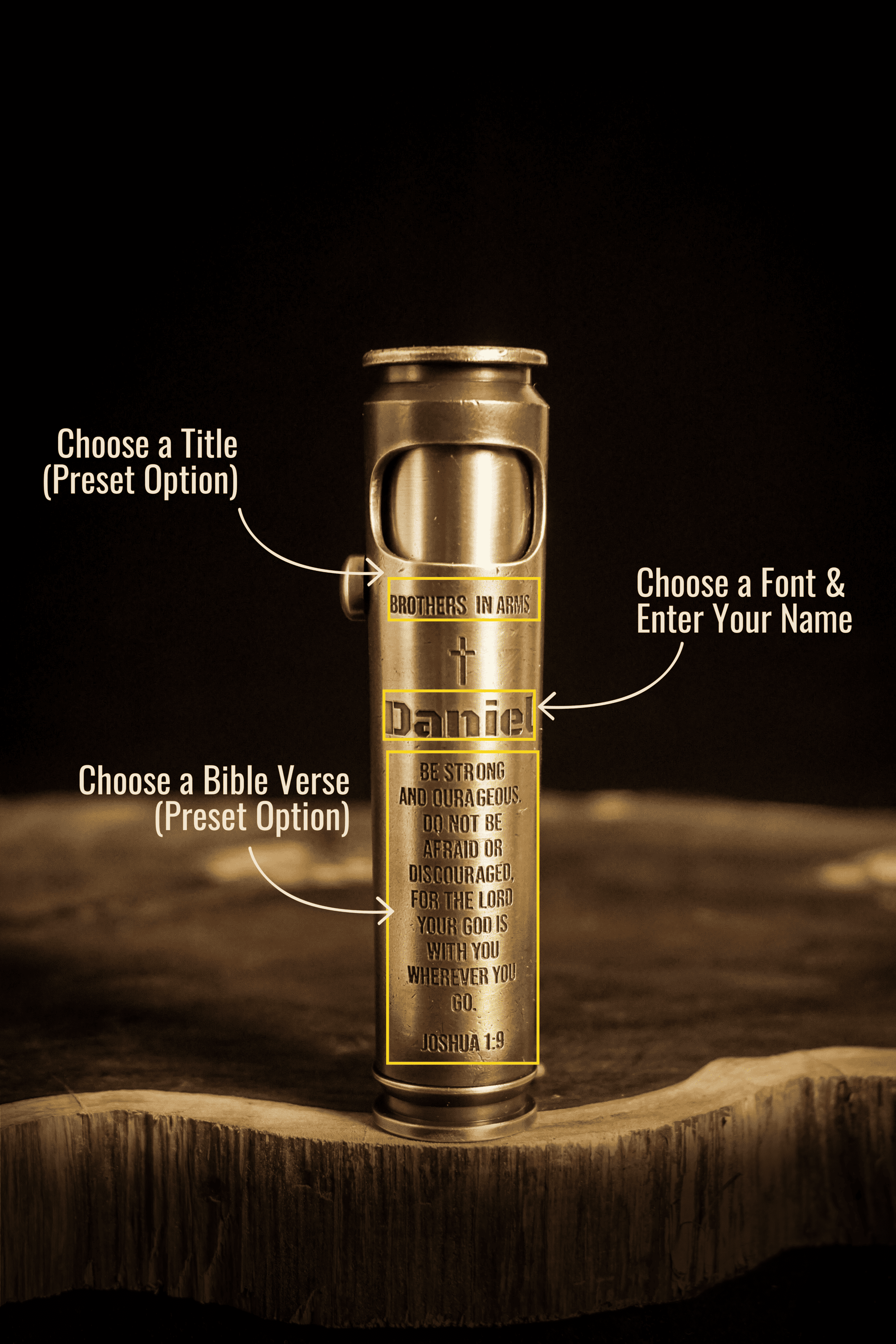 LargeClassicScriptureEngravedLighter